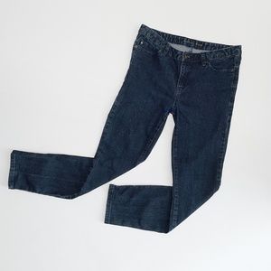 Michael Kors Stretch Denim Skinny Jeans Dark Wash 111818 Size 6